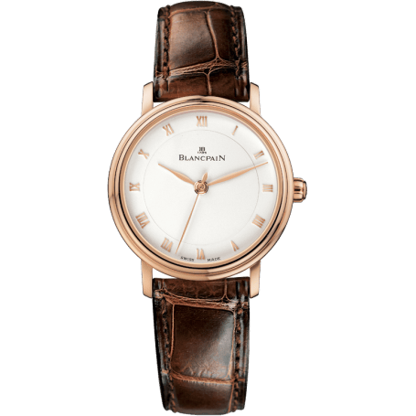 Villeret Ultraplate Automatique Ladies Red Gold / Opaline