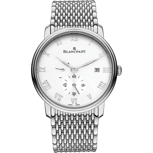 Villeret Ultraplate Power Reserve Date Stainless Steel / White / Bracelet