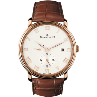 Villeret Ultraplate Power Reserve Date Red Gold / Opaline