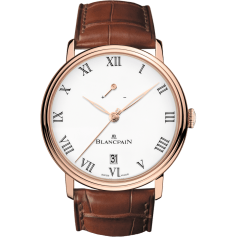 Villeret 8 Jours Manuelle Red Gold / Enamel