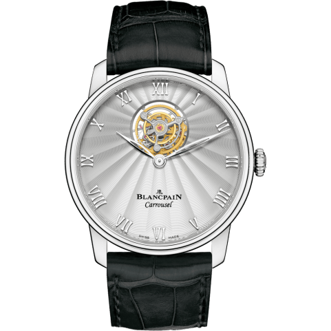 Villeret Carrousel Volant Une Minute Platinum