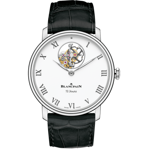 Villeret Tourbillon Volant Une Minute 12 Jours Platinum