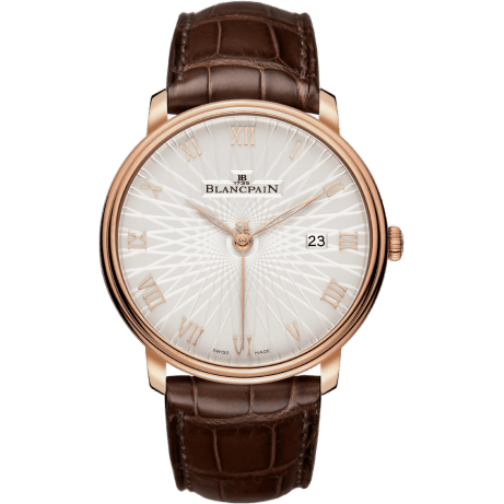 Villeret Ultraplate Automatique 40mm Red Gold / Opalin Frappé