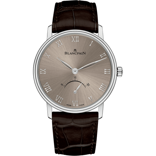 Villeret Ultraplate Seconde Rétrograde White Gold / Grey
