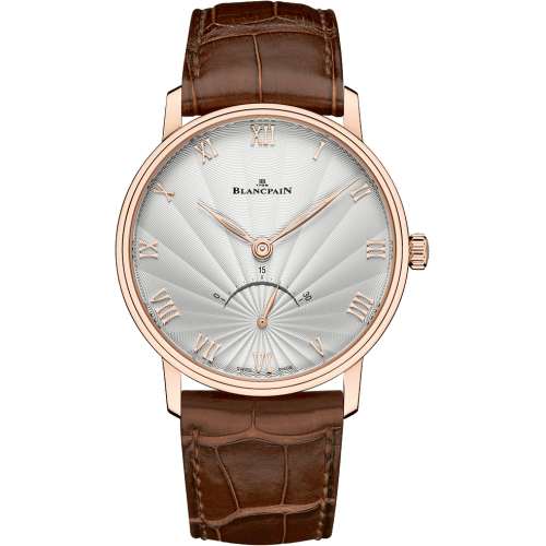 Villeret Ultraplate Seconde Rétrograde Red Gold / Opalin Flinqué