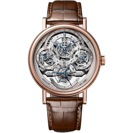 Tourbillon Perpetual Calendar Skeleton 3795 Rose Gold / Silver