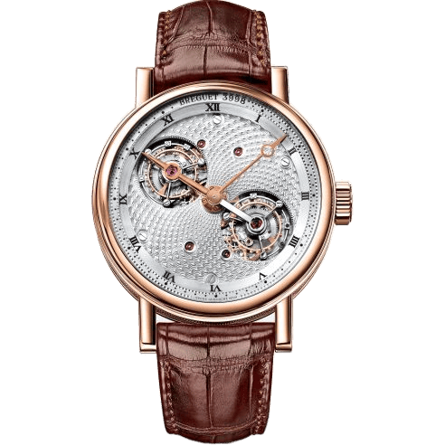 Double Tourbillon Rose Gold / Silver