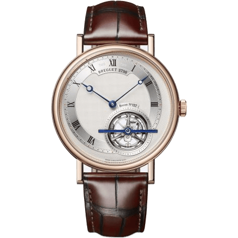 Classique Tourbillon Extra-Plat Anniversaire 5365 Rose gold / Silver