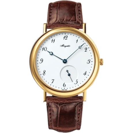 Classique 5140 Yellow Gold / White Enamel