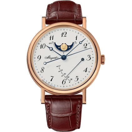 Classique 7787 Moonphase Rose Gold / Grand Feu Enamel