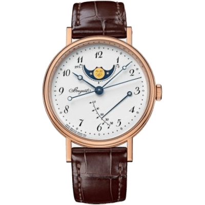 Classique 8787 Moonphase Rose Gold / Grand Feu Enamel