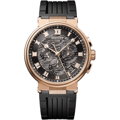 Marine Chronograph 5527 Rose Gold / Grey / Rubber