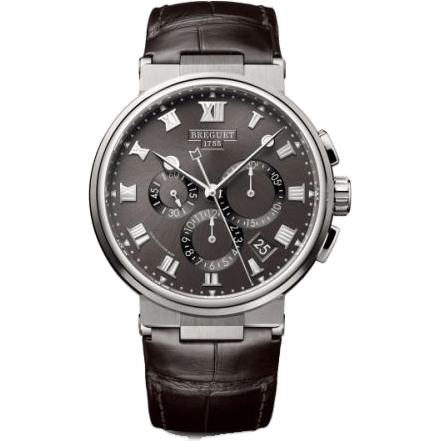 Marine Chronograph 5527 Titanium / Grey / Alligator