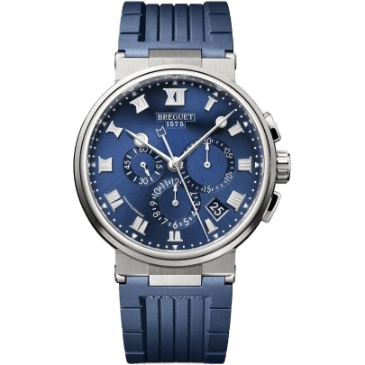 Marine Chronograph 5527 Titanium / Blue / Rubber
