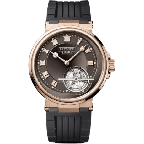 Marine Tourbillon 5577 Rose Gold / Slate / Rubber