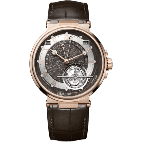 Marine Tourbillon Equation of Time 5887 Rose Gold / Brown / Alligator