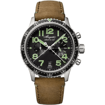 Type XXI 3815 Titanium / Black - Green