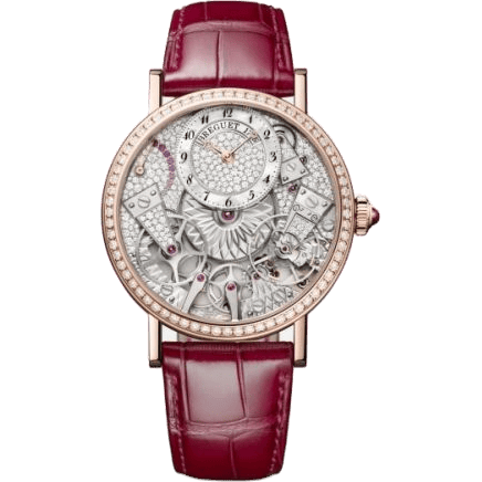 Tradition 7035 Pink Gold - Diamond / MOP
