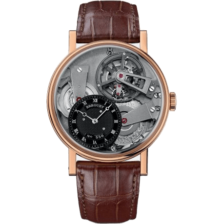 Tradition 7047 Fusée Tourbillon Rose Gold / Black