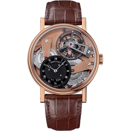 Tradition 7047 Fusée Tourbillon Rose Gold / Black