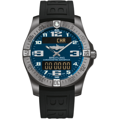 Aerospace Evo Titanium / Blue / Rubber / Pin