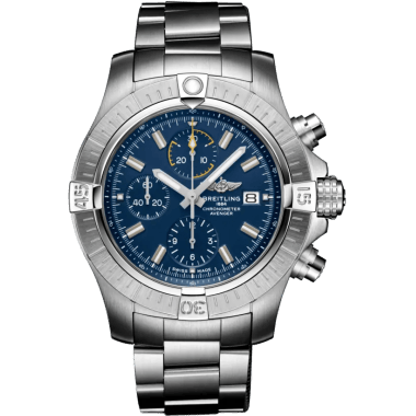 Avenger Chronograph 45 Stainless Steel / Blue / Bracelet