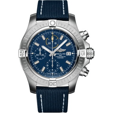 Avenger Chronograph 45 Stainless Steel / Blue / Military / Folding
