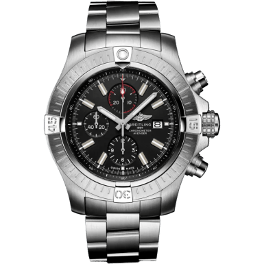 Avenger Chronograph 48 Stainless Steel / Black / Bracelet