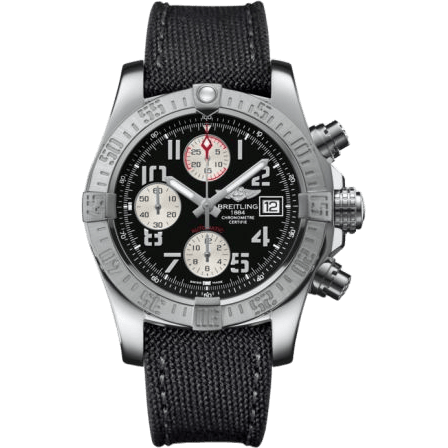 Avenger II Stainless Steel / Volcano Black / Military