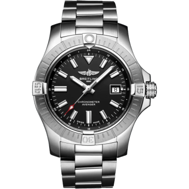 Avenger Automatic 43 Stainless Steel / Black / Bracelet