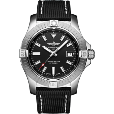 Avenger Automatic 43 Stainless Steel / Black / Military / Pin