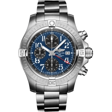 Avenger Chronograph GMT 45 Stainless Steel / Blue / Bracelet