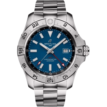 Avenger Automatic GMT 44 Stainless Steel / Blue / Bracelet