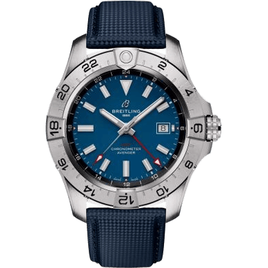 Avenger Automatic GMT 44 Stainless Steel / Blue / Strap