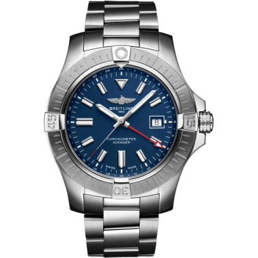 Avenger Automatic GMT 45 Stainless Steel / Blue / Bracelet