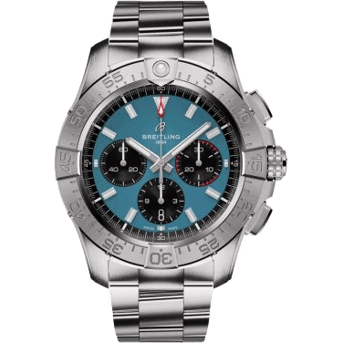 Avenger B01 Chronograph 44 Stainless Steel / Blue / Bracelet