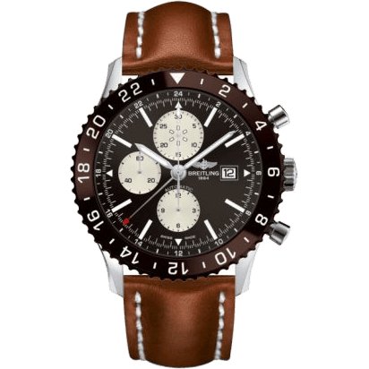 Chronoliner Stainless Steel / Bronze / Calf