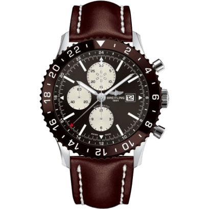 Chronoliner Stainless Steel / Bronze / Calf