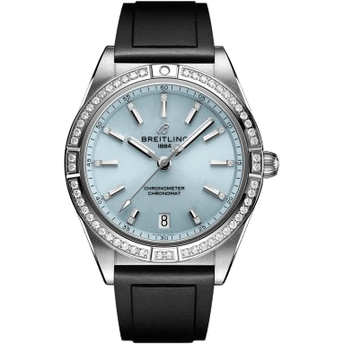 Chronomat Automatic 36 South Sea Stainless Steel / White Gold / Diamond / Ice Blue