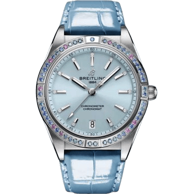 Chronomat Automatic 36 Stainless Steel - White Gold / Ice Blue / South Sea