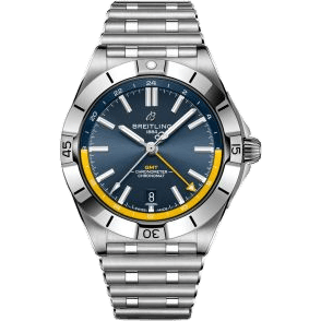 Chronomat 40 GMT Stainless Steel / Blue / China