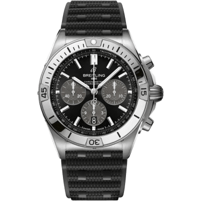 Chronomat B01 42 Stainless Steel / Black / UK