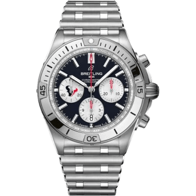 Chronomat B01 42 NFL Houston Texans / Rouleaux