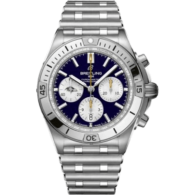 Chronomat B01 42 NFL Baltimore Ravens / Rouleaux