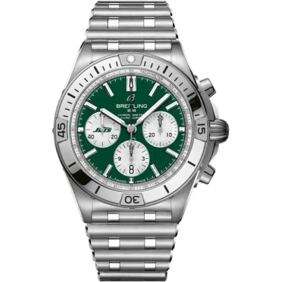 Chronomat B01 42 NFL New York Jets / Rouleaux