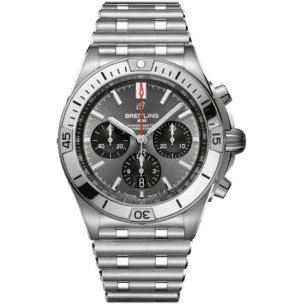 Chronomat B01 42 Stainless Steel / Anthracite / Rouleaux / Boutique Edition