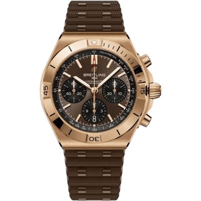 Chronomat B01 42 Red Gold / Brown / Rubber