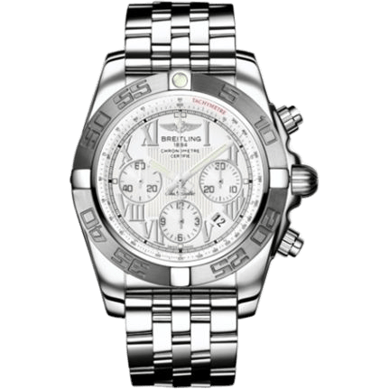 Chronomat 44 Stainless Steel / White - Roman / Bracelet