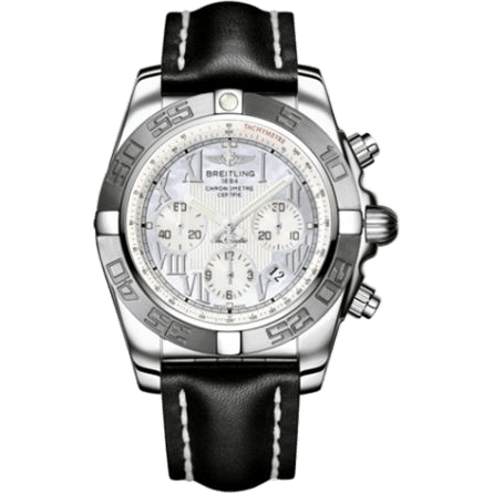 Chronomat 44 Stainless Steel / MOP - Roman / Calf
