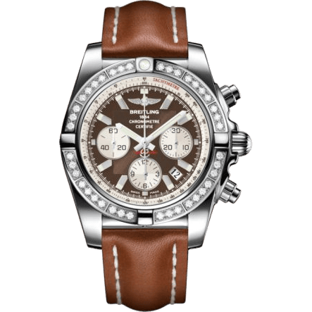 Chronomat 44 Stainless Steel / Diamond / Metallica Brown / Calf